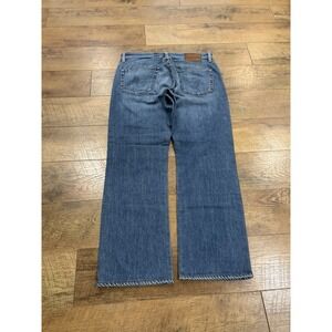 AG Adriano Goldschmied The Protégé Blue Jeans 34x30 Made In USA Straight Leg